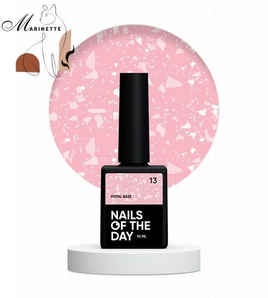 Nails Of The Day Potal baza 13 cu potal alb 10 ml NOTD_104 foto