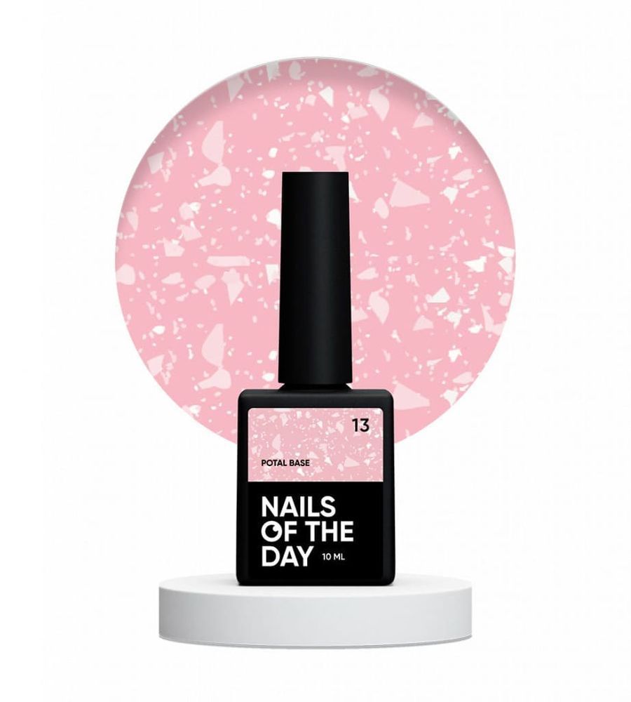 Nails Of The Day Potal baza 13 cu potal alb 10 ml NOTD_104 foto
