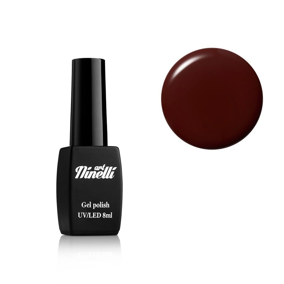 ArtNinelli 654 Ojă de gel densă Chocolate, 8 ml 2984 foto