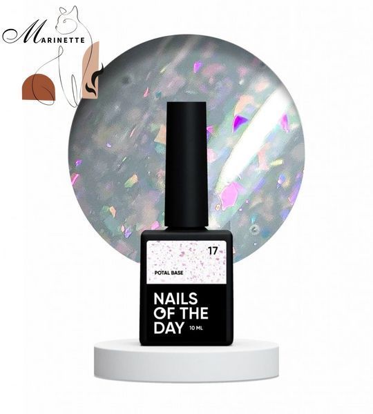 Nails Of The Day Potal baza 17 cu potal 10 ml NOTD_108 foto