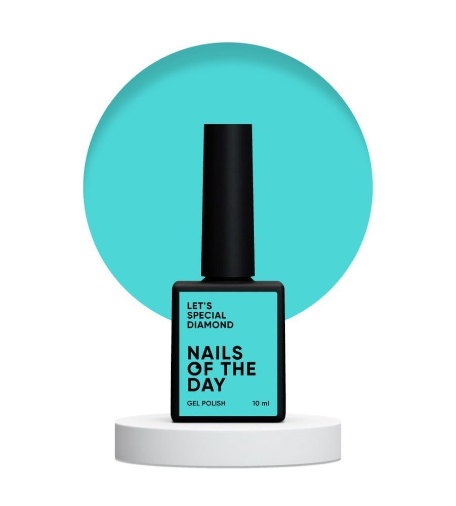 Lac cu gel Nails Of The Day Let's special Diamond azure 10 ml NOTD_563 foto