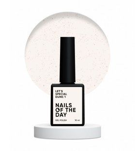 Гель-лак Nails Of The Day Let's special Dune/1 молочный с поталью 10 мл NOTD_480 фото