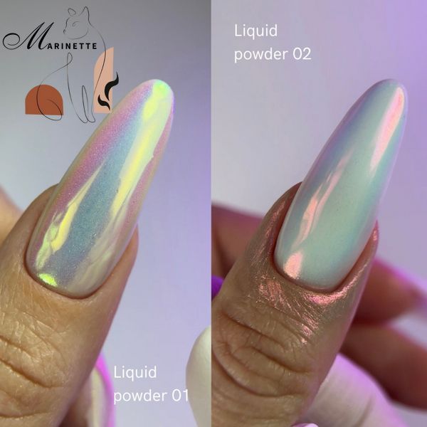 Втирка жидкая Nails Of The Night Liquid Powder 02 5 г NOTD_506 фото