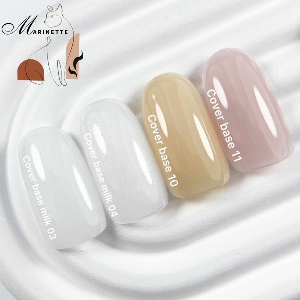 Nails Of The Day Cover bază NOUA Formula Milk 04 milky with shimmer 10 ml NOTD_566 foto