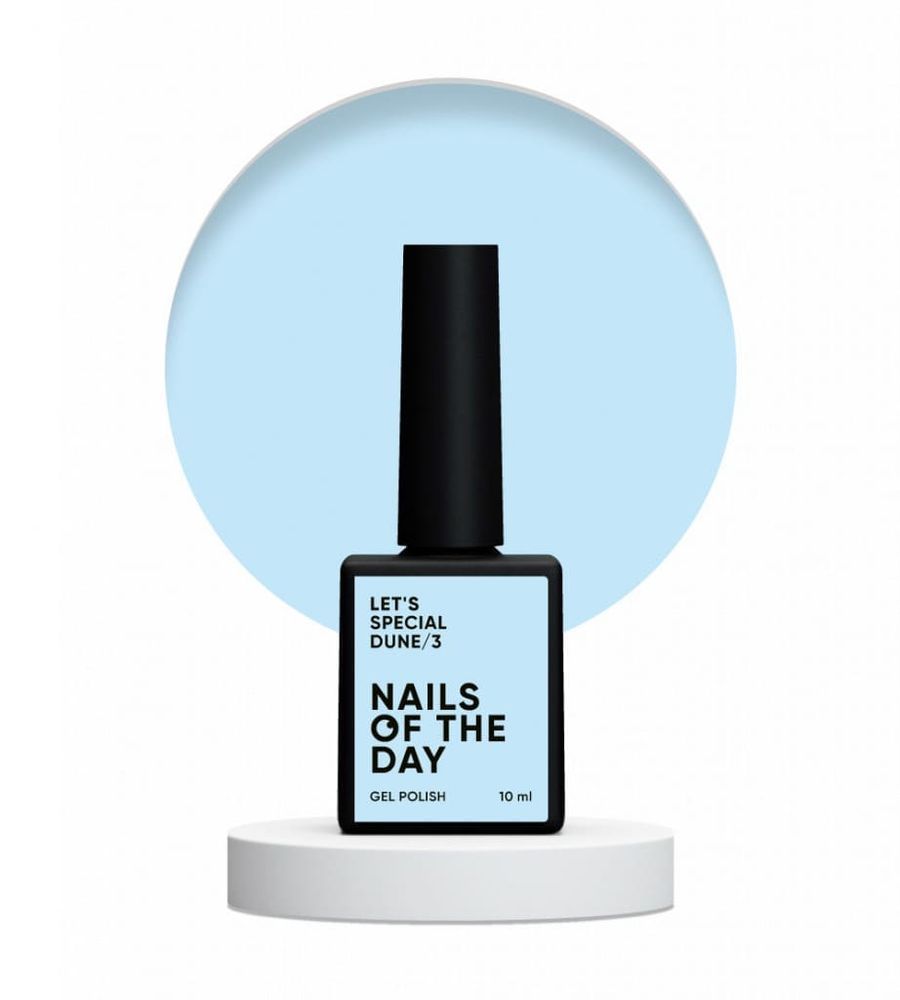Lac cu gel Nails Of The Day Let's special Dune/3 albastru 10 ml NOTD_482 foto