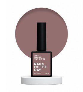 Гель-лак Nails Of The Day Let's special Milk Choco молочный шоколад 10 мл NOTD_374 фото