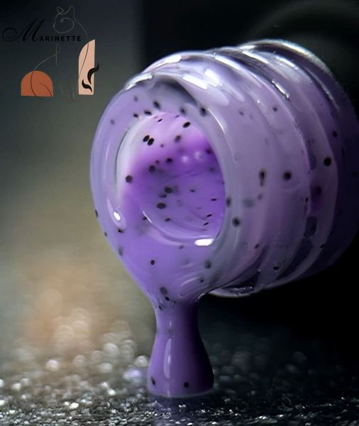 Oja cu gel Nails Of The Day MiDots Gel Polish 03 cu puncte negre 10 ml NOTD_258 foto