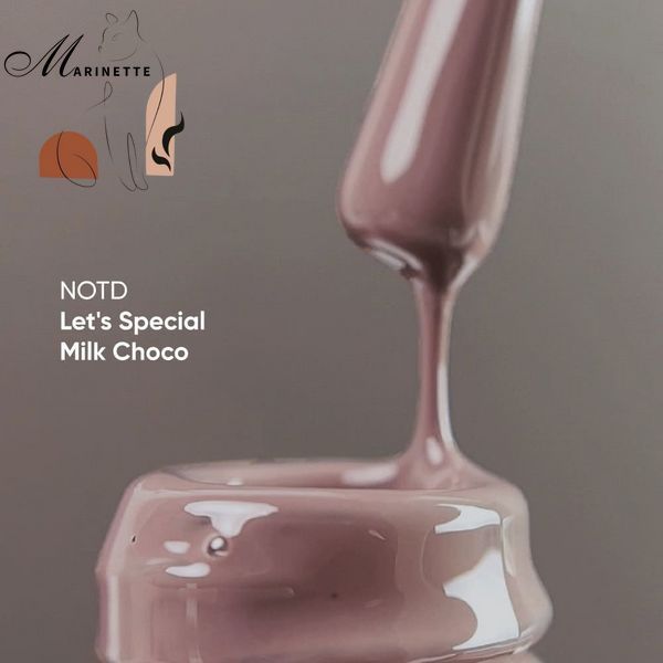 Гель-лак Nails Of The Day Let's special Milk Choco молочный шоколад 10 мл NOTD_374 фото