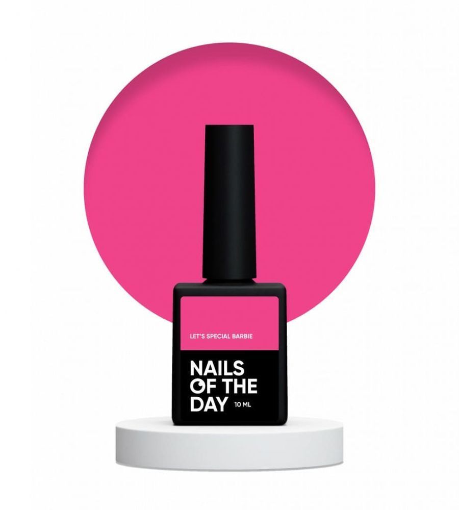 Lac cu gel Nails Of The Day Let's special Barbie neon 10 ml NOTD_187 foto