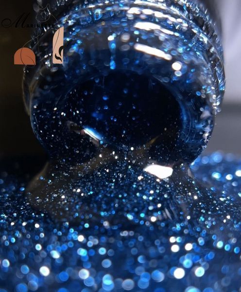 Nails Of The Night Blue Lagoon Gel Polish reflectorizant 10 ml NOTD_290 foto