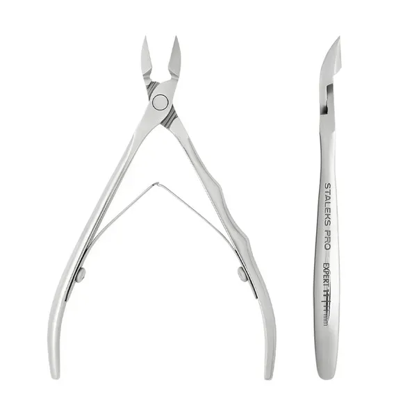 Кусачки для кожи STALEKS PRO EXPERT 11 11 мм NE-11-11 фото