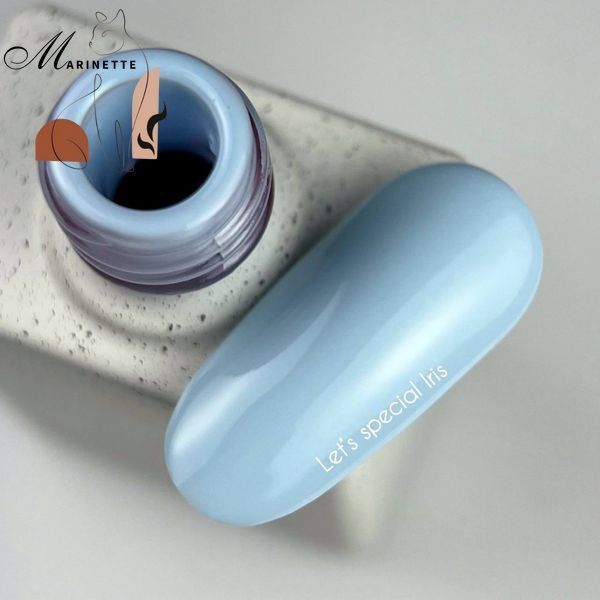 Lac cu gel Nails Of The Day Let's special Iris albastru deschis 10 ml NOTD_699 foto