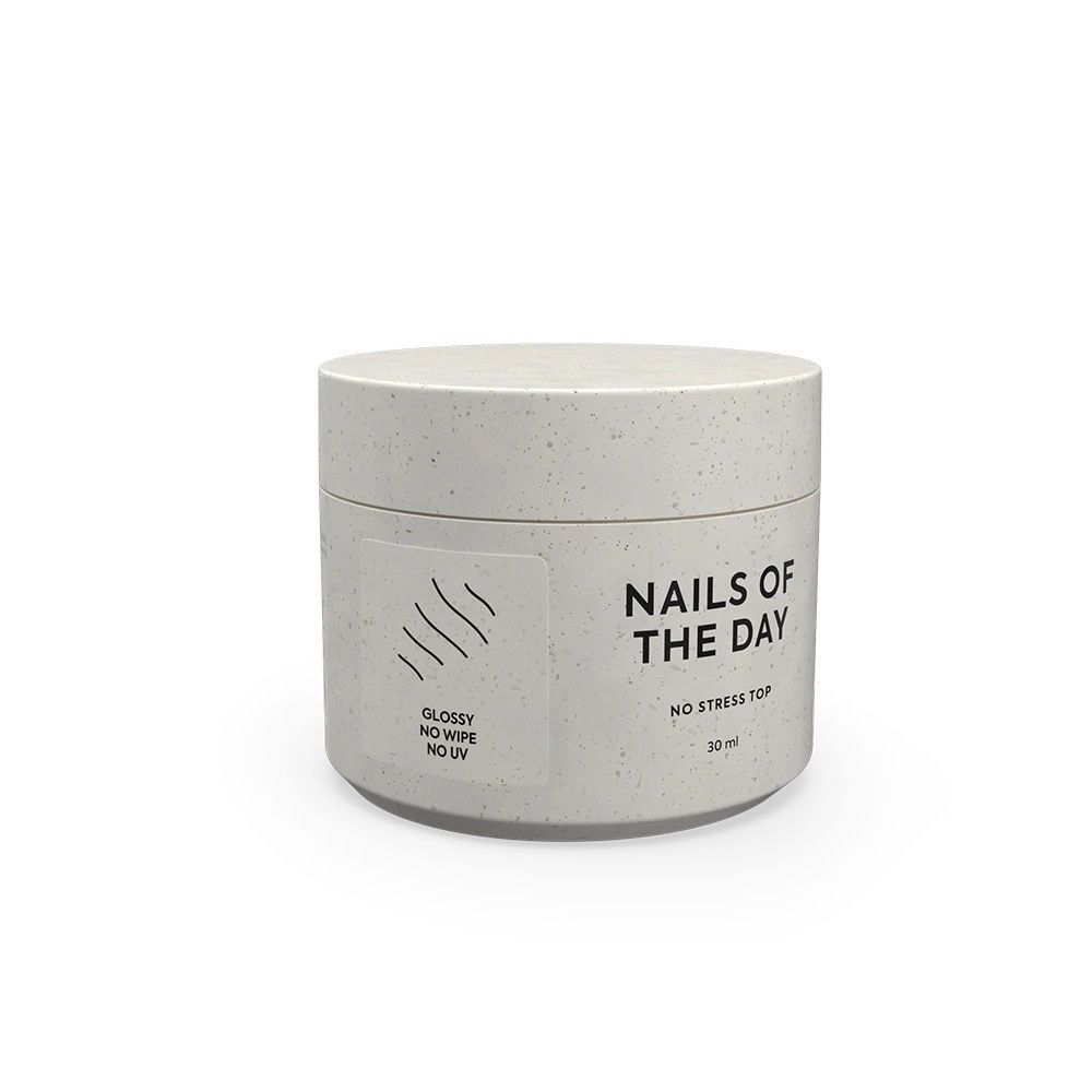 Top Nails Of The Day No stress top anti-zgarieturi lucios fara strat lipicios 30 ml NOTD_201 foto