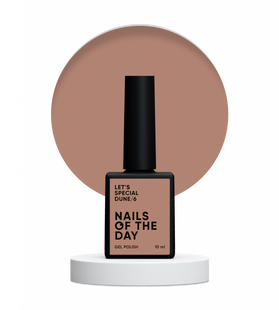 Гель-лак Nails Of The Day Let's special Dune/6 тёмно-бежевый 10 мл NOTD_485 фото