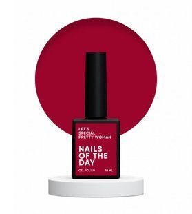 Гель-лак Nails Of The Day Let's special Pretty Woman малиново-бордовый 10 мл NOTD_360 фото