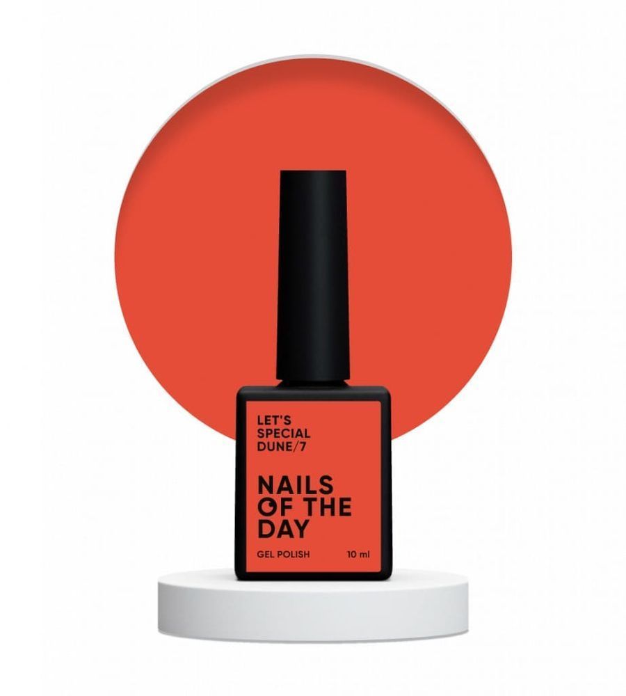 Lac cu gel Nails Of The Day Let's special Dune/7 roșu cărămidă 10 ml NOTD_486 foto
