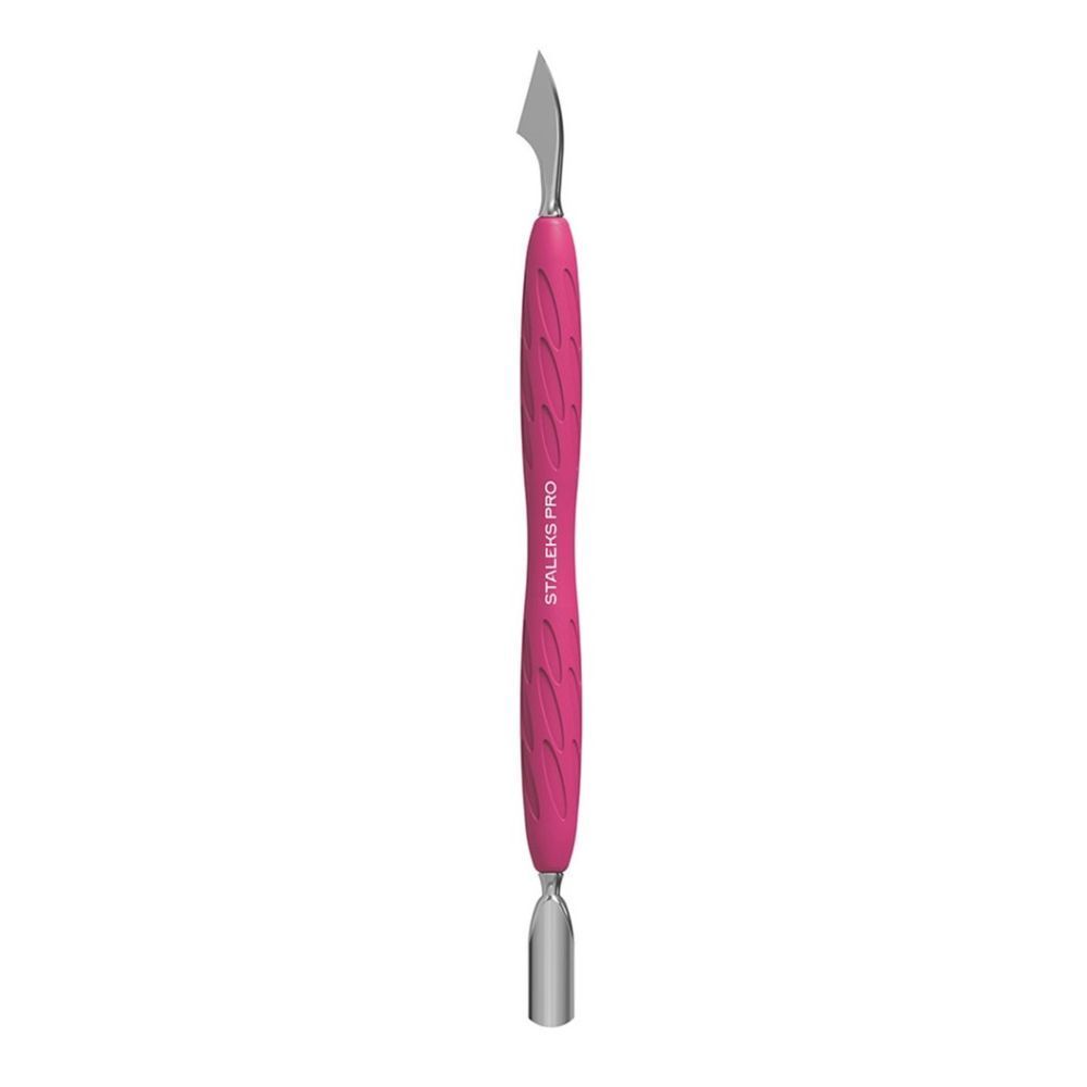 Spatulă pentru manichiură STALEKS PRO UNIQ 10 Tip 3 (&icirc;mpingător rotunjit &icirc;ngust + secure) PQ-10/3 foto