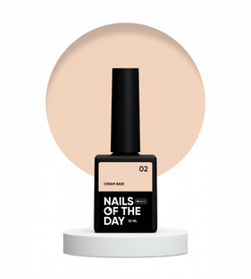База Nails Of The Day Cream base 02 для чувствительных ногтей 10 мл NOTD_157 фото