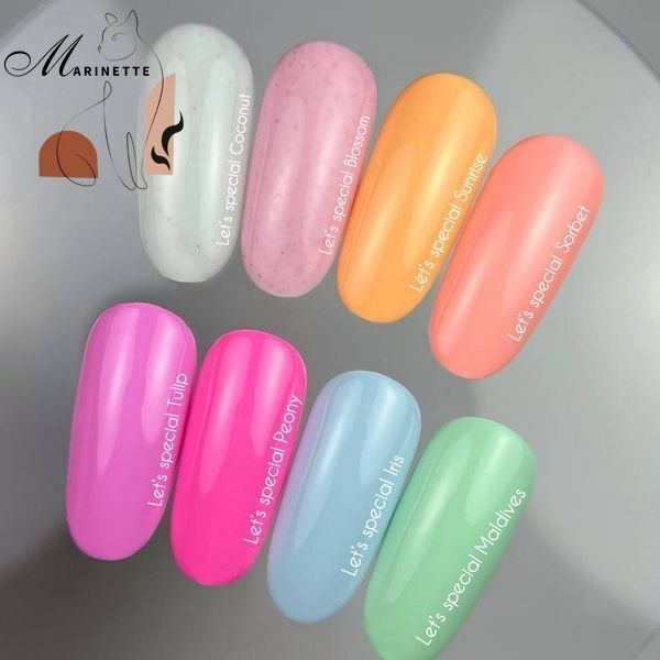 Lac cu gel Nails Of The Day Let's special Sorbet piersic 10 ml NOTD_702 foto