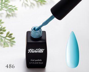 Гель-лак ArtNinelli 486 небесно-голубом цвете  8 мл 236 фото