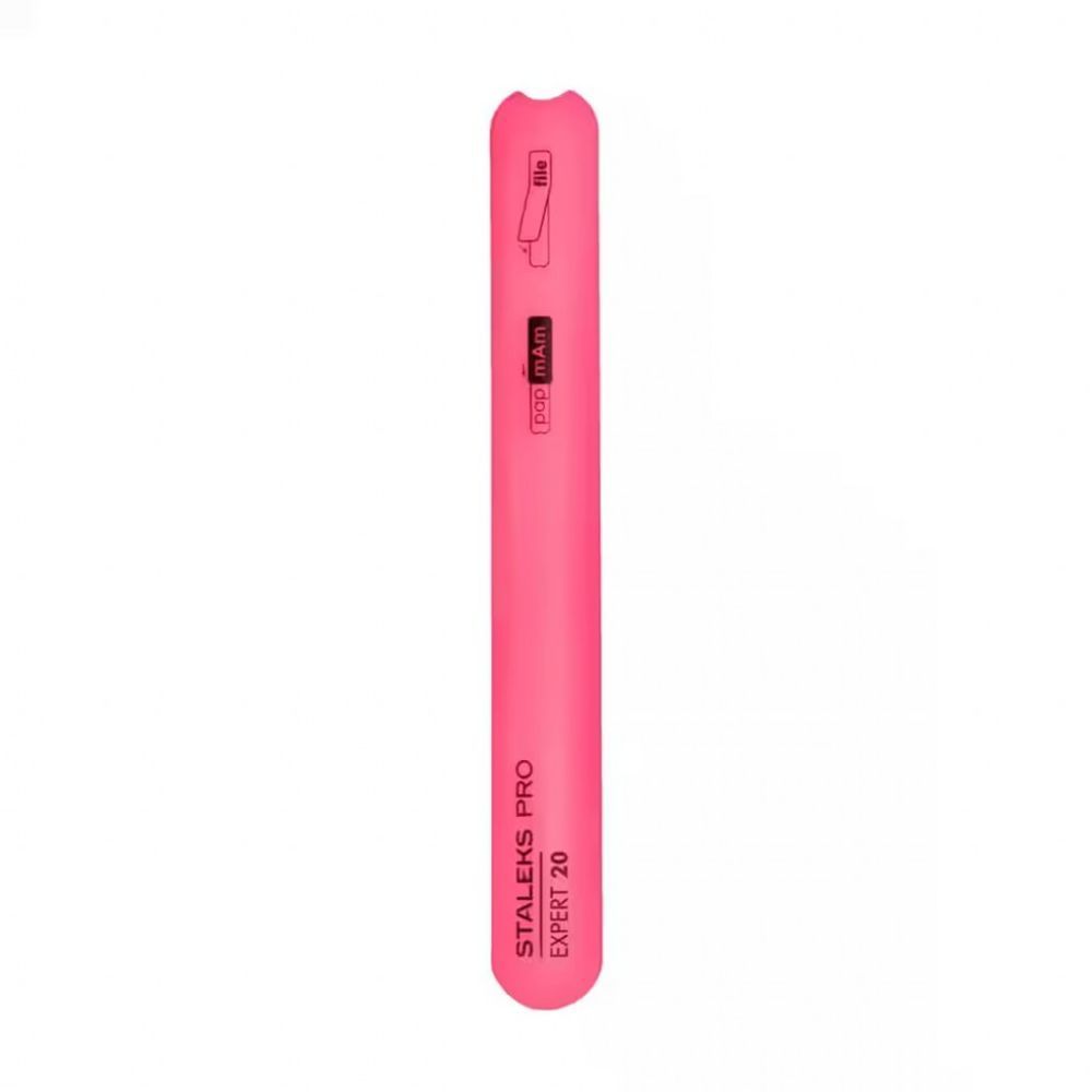 Baza teșită din plastic pentru dosar Staleks Pro Expert 20 drept 14x2 cm SPBE-20 foto