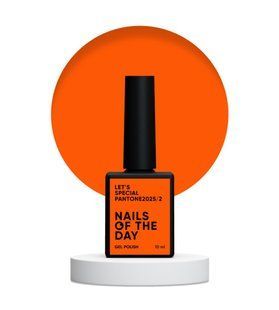 Гель-лак Nails Of The Day Let's special Pantone2025/2 оранжевый 10 мл NOTD_676 фото
