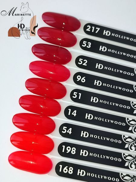 Lac de gel HD Hollywood 052 rosu granat dens 8 ml 52 foto
