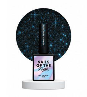 Гель-лак Nails Of The Night Green Mexican Gel Polish светоотражающий 10 мл NOTD_291 фото