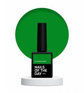 Гель-лак Nails Of The Day Let's special Green неоновый 10 мл.                                          T PO-free 🌱 Соответствует ли продукт нормам регуляции в ЕС (без TPO) NOTD_185 фото