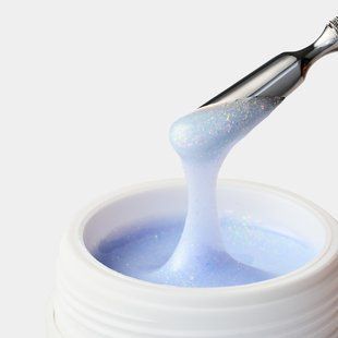 Polygel ArtNinelli Liquid PolyGel 16 liliac lichid cu strălucire 15 ml. 9672 foto
