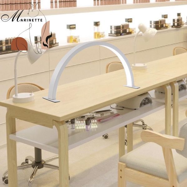 Lampă de masă cu LED Arc Moon Shadowless White  vev_moon foto