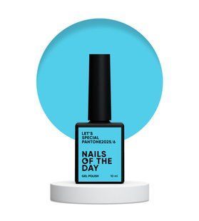 Гель-лак Nails Of The Day Let's special Pantone2025/6 ярко-голубой 10 мл  NOTD_680 фото