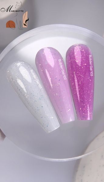 Gel de construcție Nails Of The Day 103 modelare potasică cu foiță de aur 15 ml NOTD_803 foto