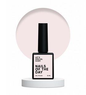 Гель-лак Nails Of The Day Let's special Ivory кремовый 10 мл NOTD_270 фото