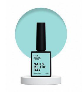 Гель-лак Nails Of The Day Let's special Tiffany тиффани бирюзовый 10 мл NOTD_513 фото