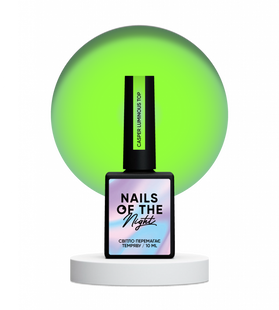 Топ Nails Of The Night Night Casper luminous top люминесцентный 10 мл NOTD_330 фото