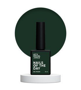Гель-лак Nails Of The Day Let's special Jungle тёмно-зелёный 10 мл NOTD_599 фото