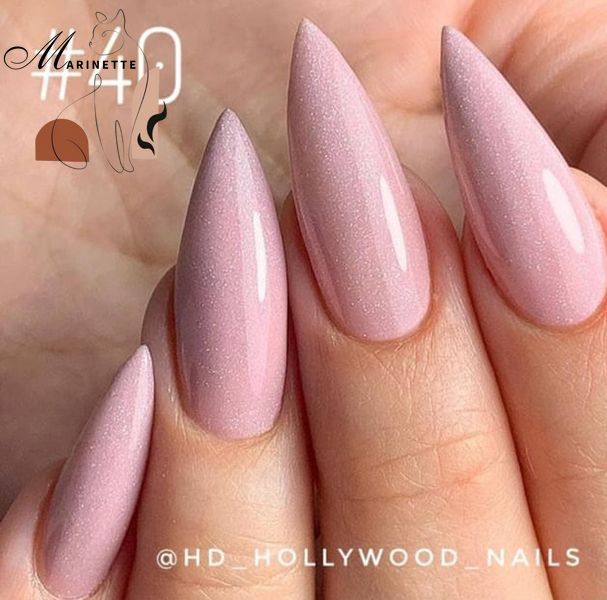 Lac de gel HD Hollywood 040 roz strălucitor dens 8 ml 40 foto