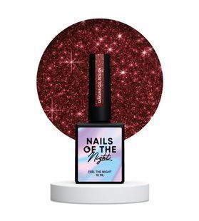 Гель-лак Nails Of The Night Sangria Gel Polish светоотражающий 10 мл NOTD_631 фото