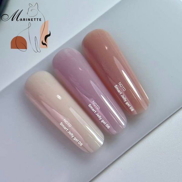 Гель-желе Nails Of The Day Smart Jelly Gel 09 моделирующий бежевый 15 г NOTD_437 фото