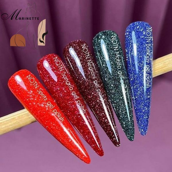 Гель-лак Nails Of The Night Bombay Gel Polish светоотражающий 10 мл NOTD_634 фото