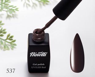 Lac de gel ArtNinelli 537 ciocolata neagra 8 ml 324 foto