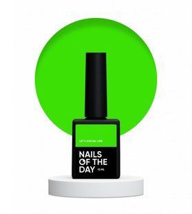 Гель-лак Nails Of The Day Let's special Lime неоновый 10 мл NOTD_183 фото