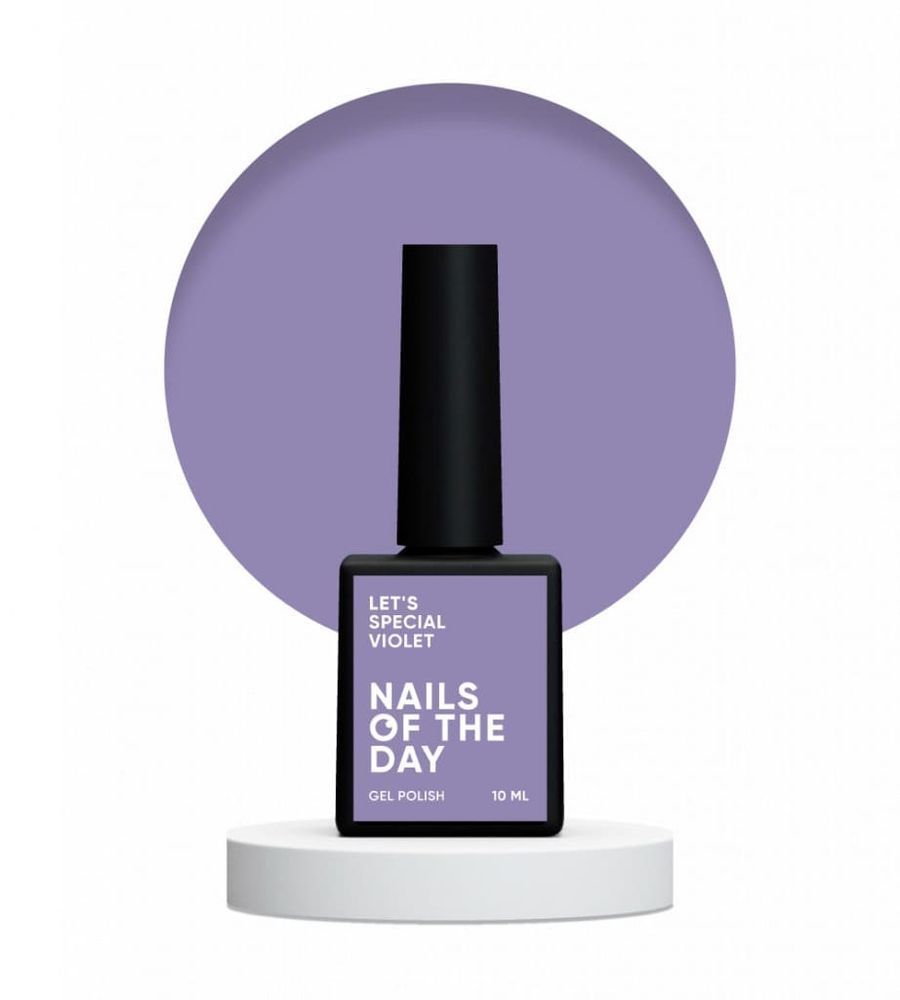 Гель-лак Nails Of The Day Let's special Violet сиреневый 10 мл NOTD_310 фото