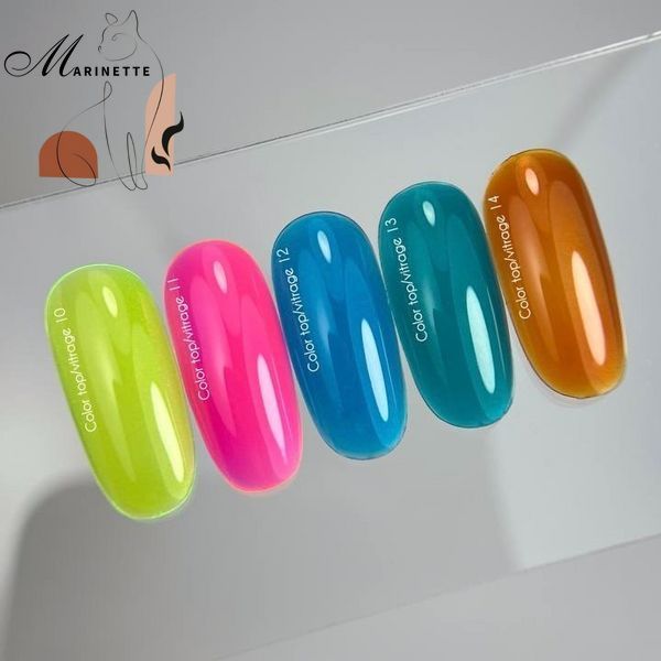 Топ Nails Of The Day Color top 11 Vitrage витражный 10 мл NOTD_687 фото