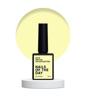 Гель-лак Nails Of The Day Let's special Yellow Butter вершковый жёлтый 10 мл NOTD_602 фото
