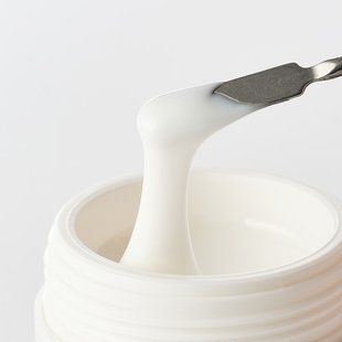 ArtNinelli UV гель Cover Milky White  Gel для наращивания Молочно-белая 15ml  7458 фото