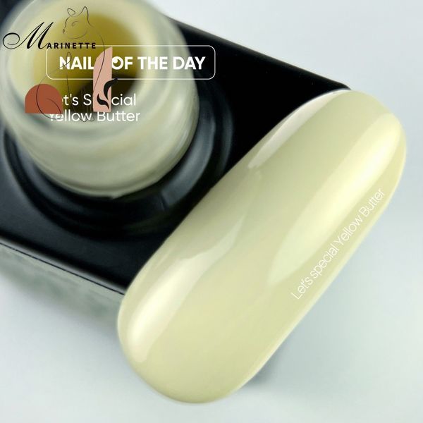 Lac cu gel Nails Of The Day Let's special Yellow Butter top galben 10 ml NOTD_602 foto