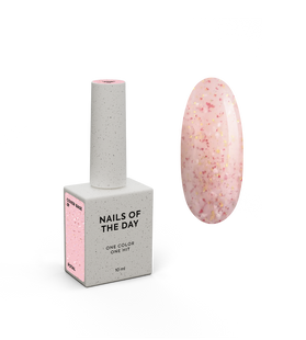 База Nails Of The Day Cover base 39 камуфлирующая с поталью 10 мл NOTD_869 фото