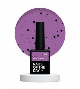 Гель-лак Nails Of The Day MiDots Gel Polish 06 c чёрными точками 10 мл NOTD_268 фото